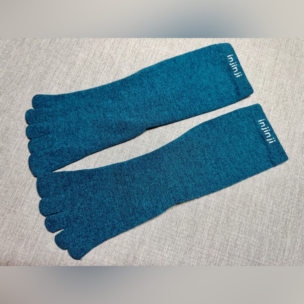 Injinji Toe Socks - Liner Crew - Ocean / Men’s
Large